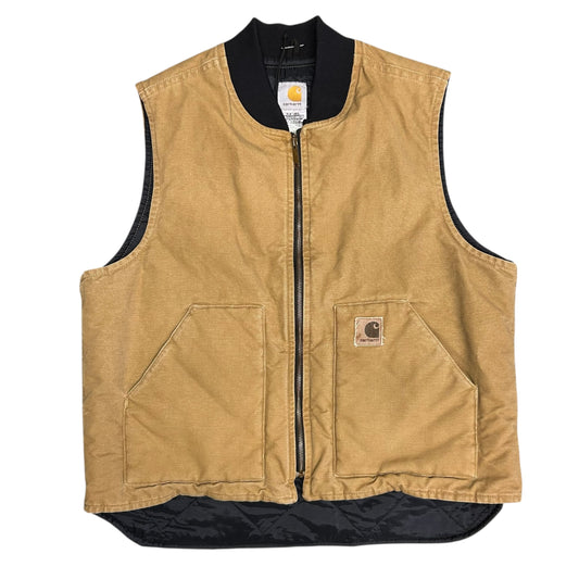 Carhartt ‘V52 CML’ Camel Quilt Lined Vest