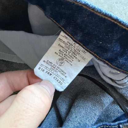 Y2K Carhartt B18 PRW Baggy Dark Indigo Jeans