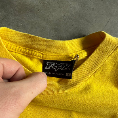 Y2K Fox Racing Shoulder Logo Tee