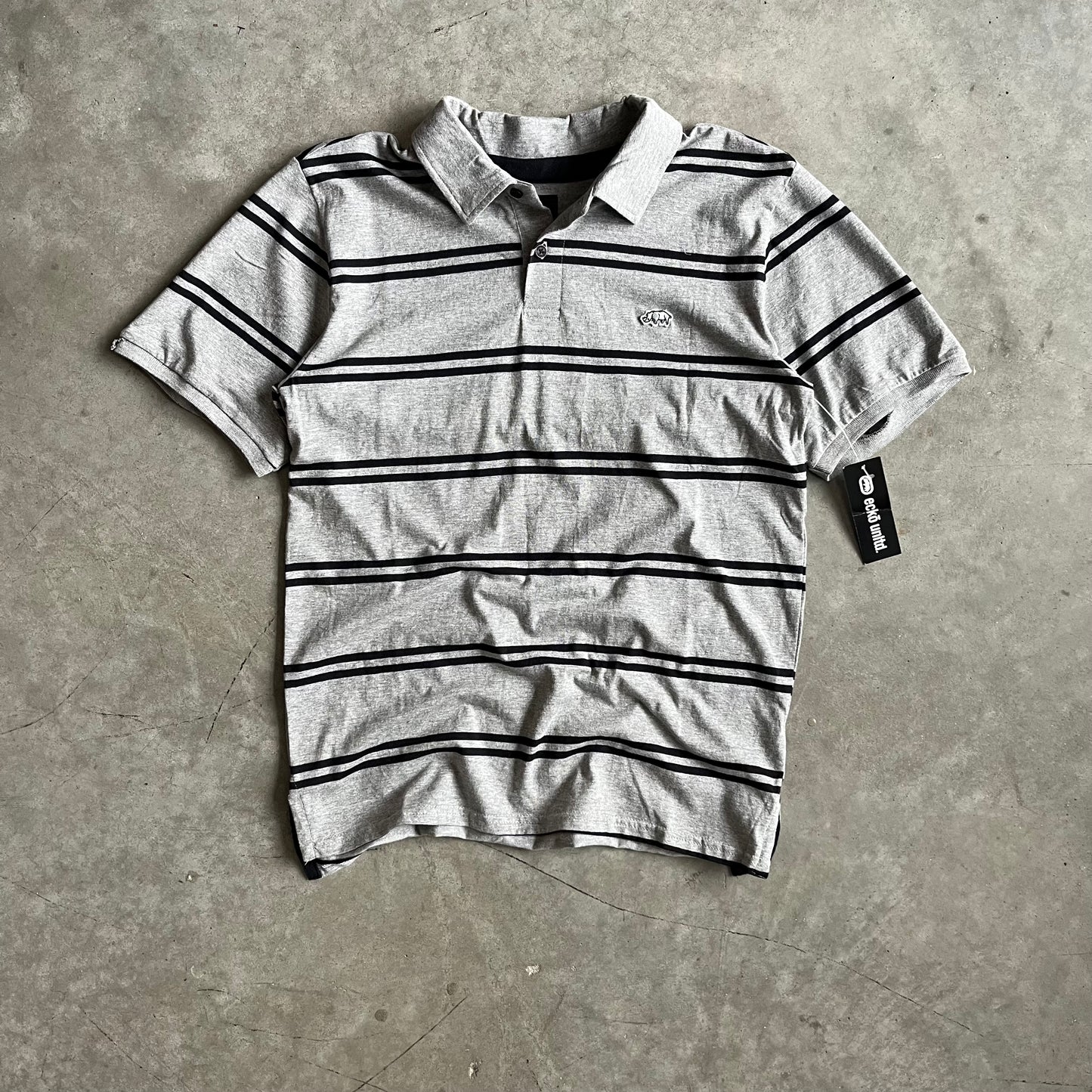 Y2K Ecko Unltd Rhino Polo Shirt M