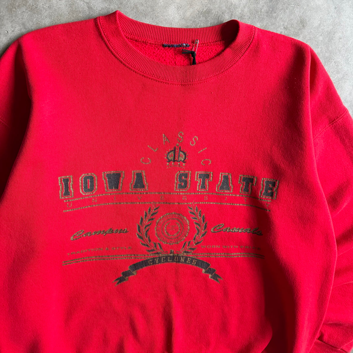 Vintage Iowa State Cyclones Campus Seal Sweatshirt