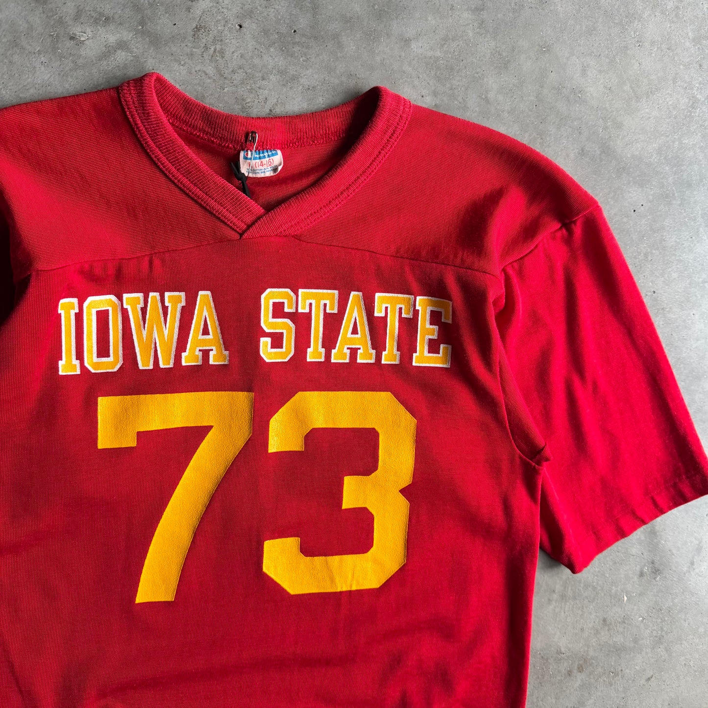 1973 Iowa State University Champion Jersey Shirt