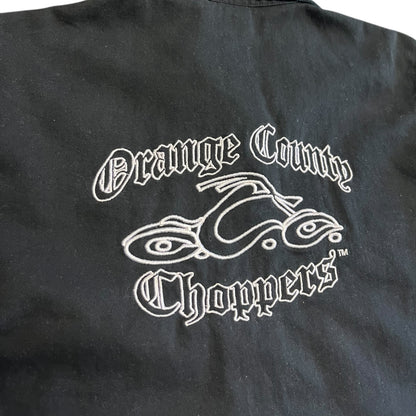 Women’s Y2K Orange County Choppers Cutoff Black Vest