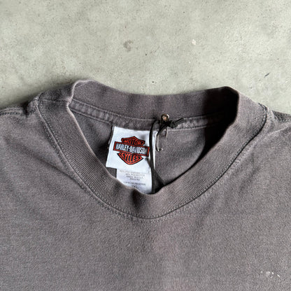 Harley Davidson ‘The Eagle Soars Alone’ Paint Splattered Saudi Arabia Tee