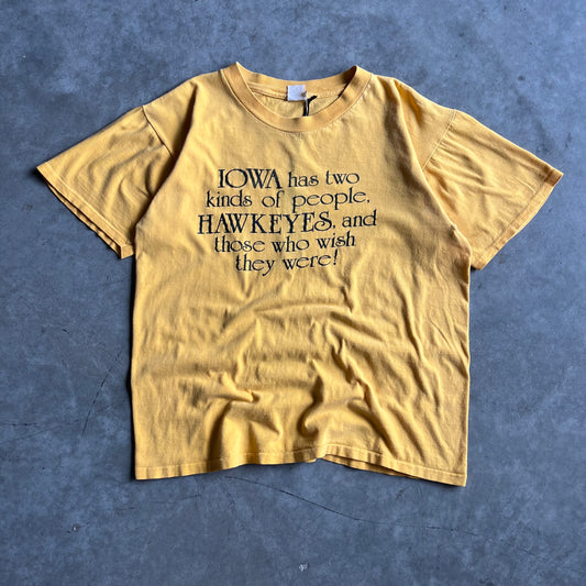 Vintage ‘Iowa Has Two Kinds Of People’ Hawkeyes Tee