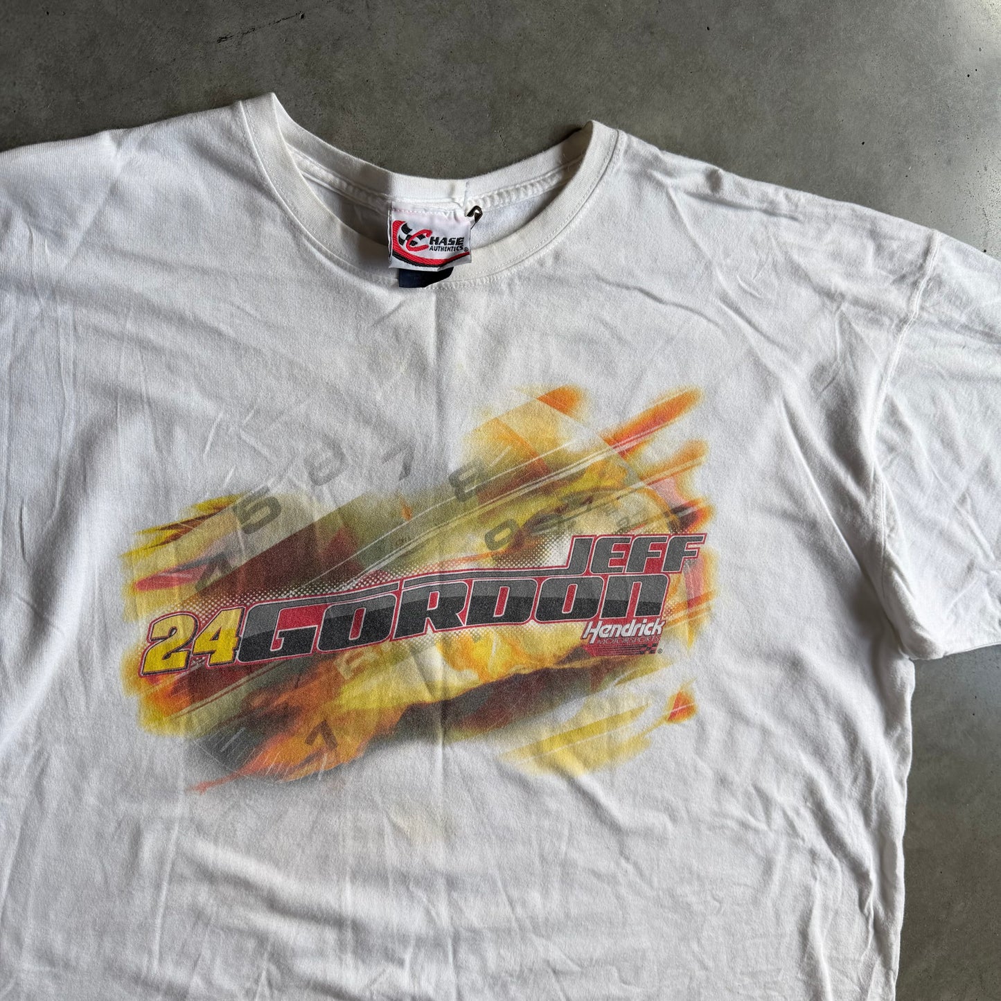 Vintage Chase Authentics Jeff Gordan #24 Speedometer Tee