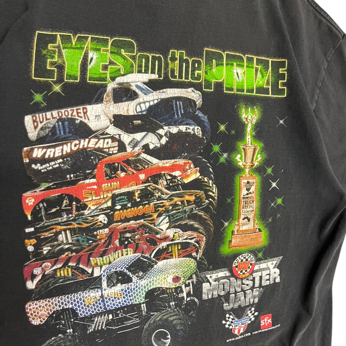 Y2K Monster Jam World Tour Grave Digger Tee