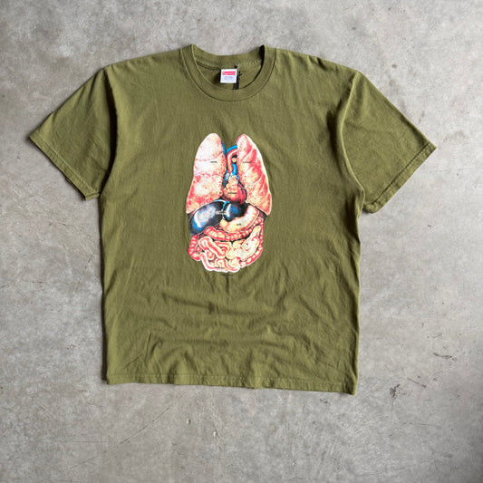 Supreme FW18 “Guts” Army Green Tee