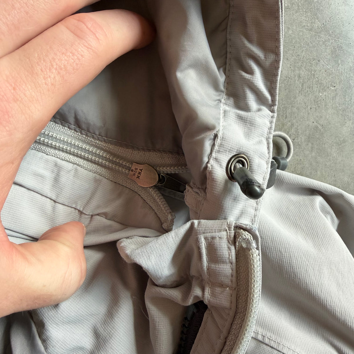 Y2K Nike ACG 3 Layer Grey Snowboarding Jacket