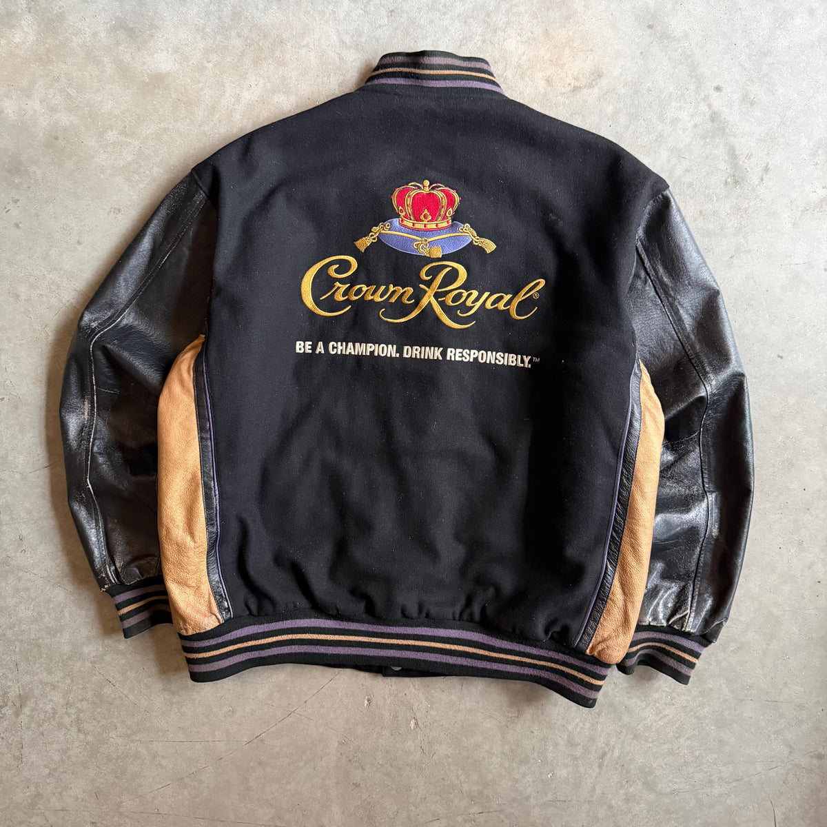 Vintage Crown Royal NASCAR Nextel Cup #97 Varsity Jacket