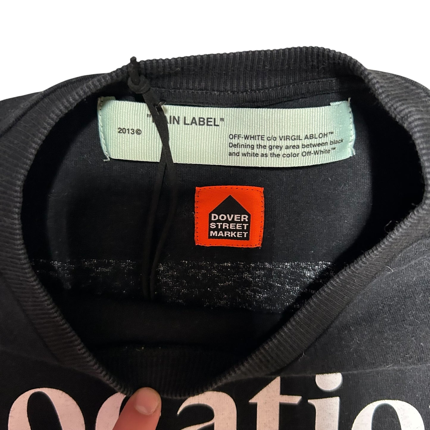 Off White x Dover Street Market Location Tee
