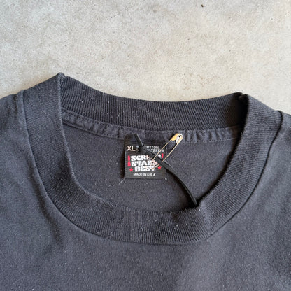 Vintage IAMS Pet Foods Cat & Dog Line Art Tee