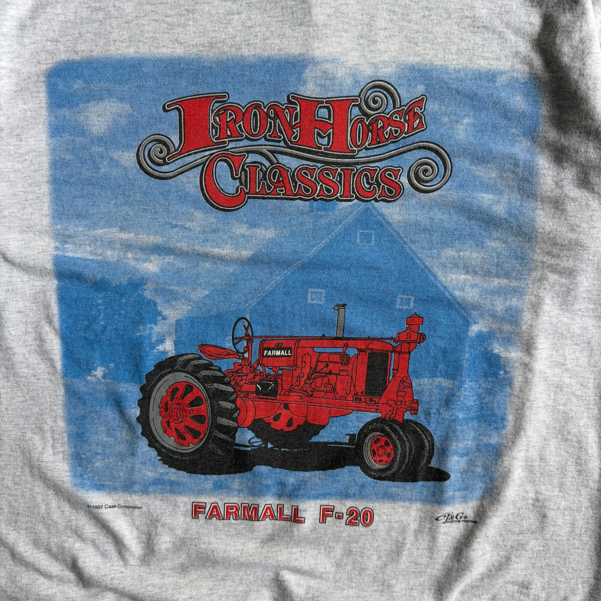 Vintage Iron Horse Classic Farmall F-20 Tractor Tee