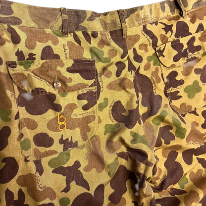 Vintage Ducks Unlimited Duck Camo Hunting Pants
