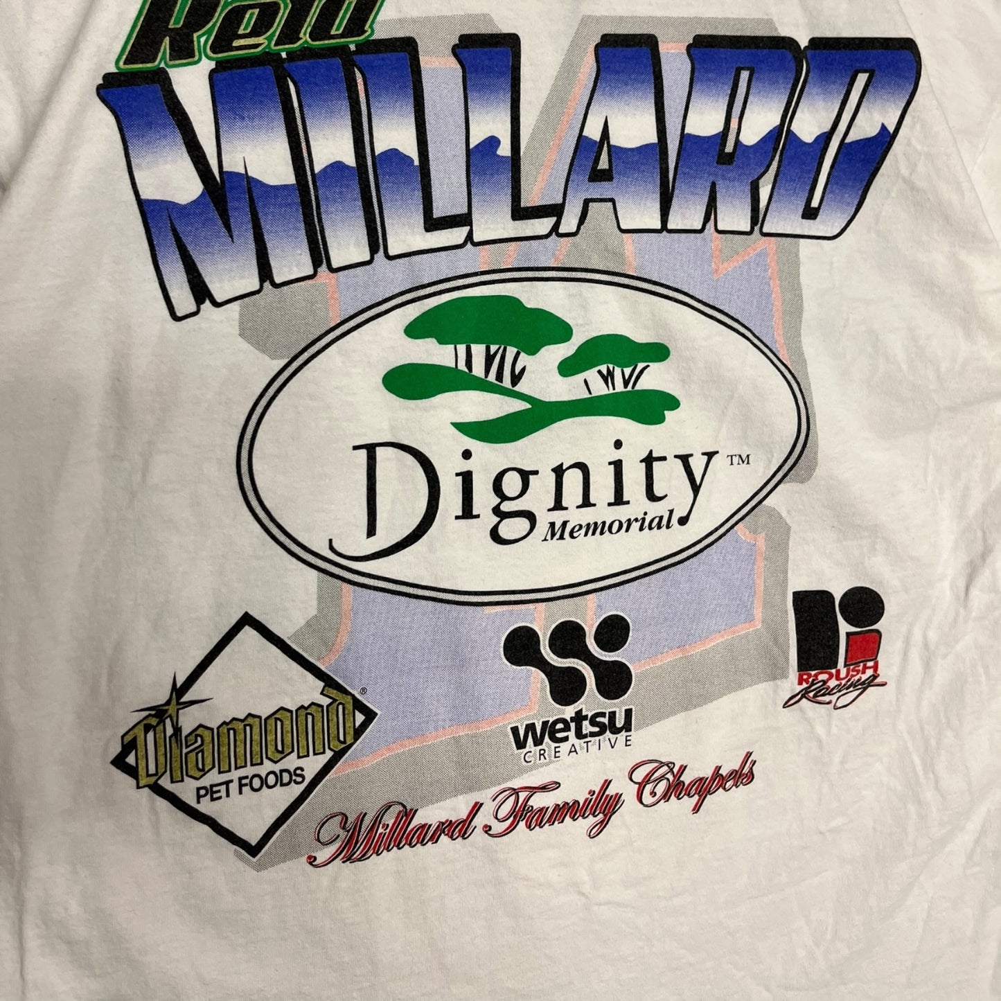 Y2K Dirt Track Racing Reid Millard Tee