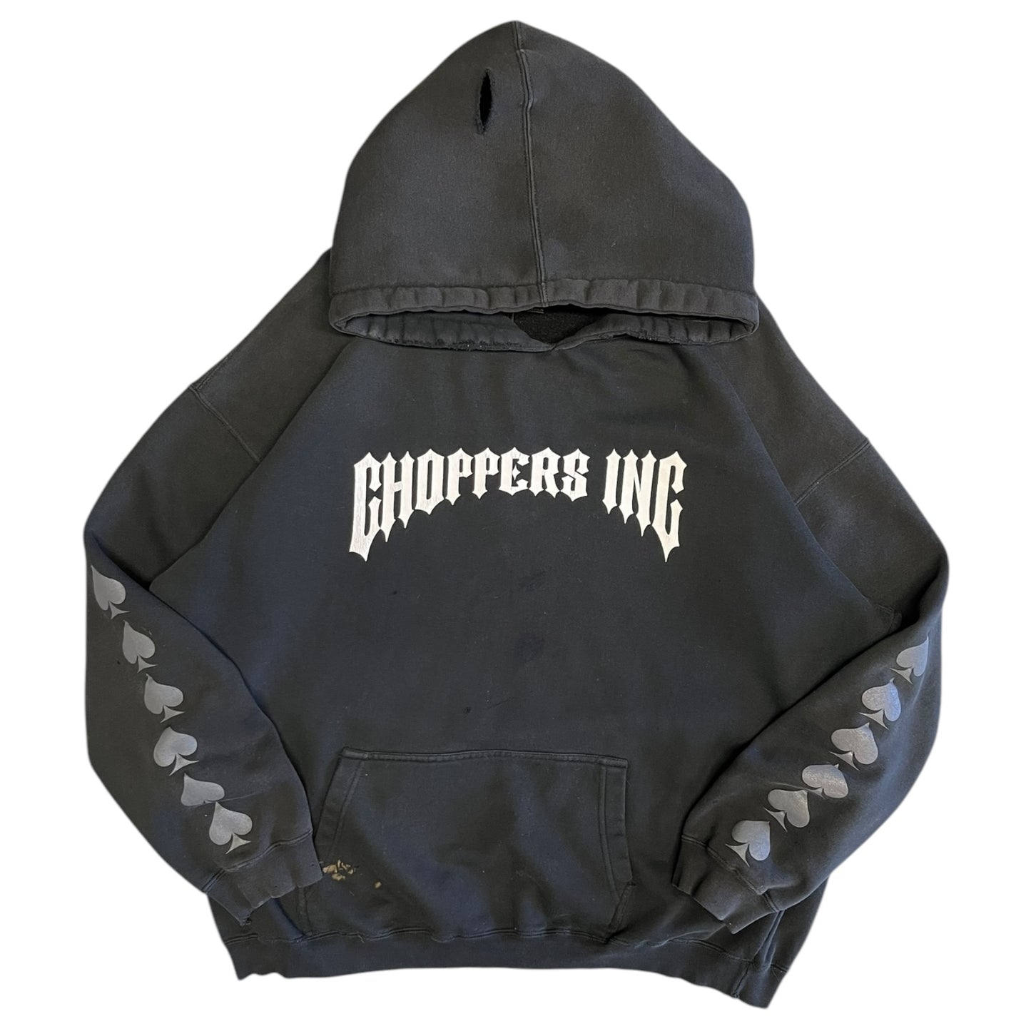 Y2K Choppers Inc Spade Sleeve Hit Hoodie