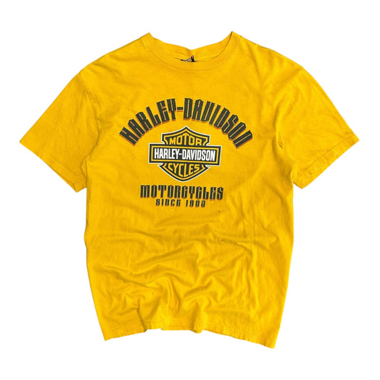 Y2K Yellow Harley Davidson St. Paul Tee