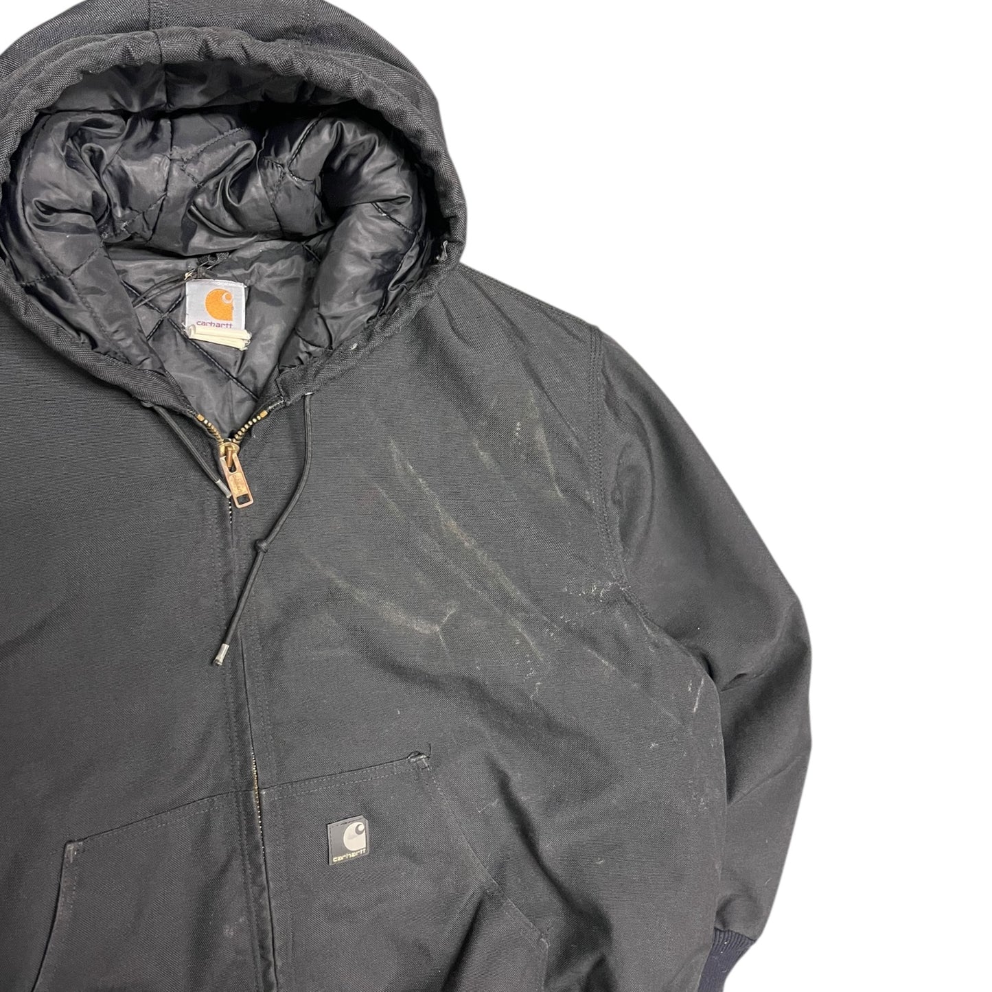 Carhartt ‘J133 BLK’ Quilt Lined Active Jacket