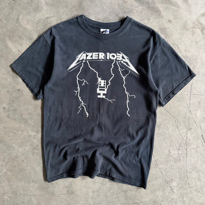 Y2K Lazer 103.3 Ride The Lightning Metallica Rip Tee