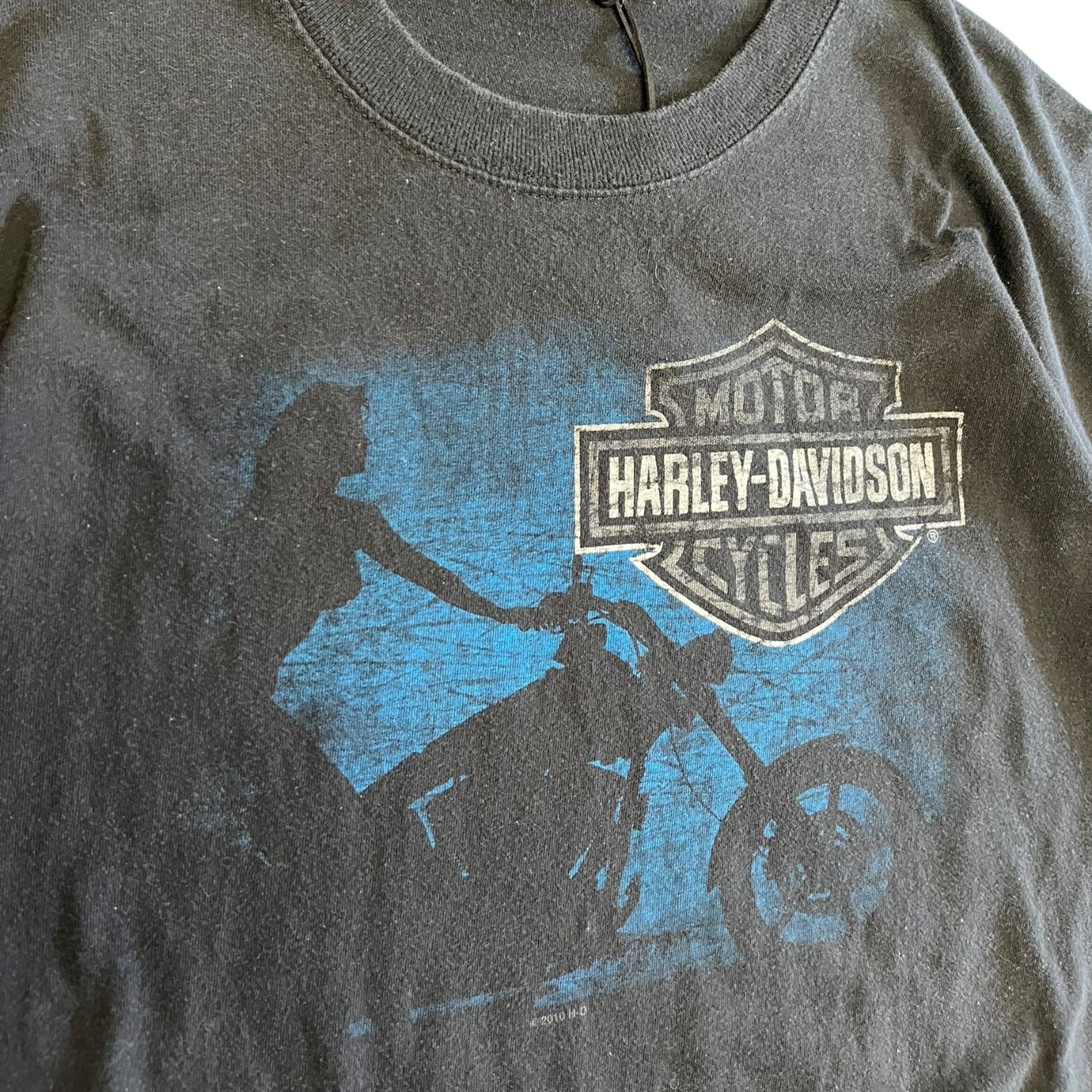 Harley Davidson Bike Shadow Emblem Zylstra Tee