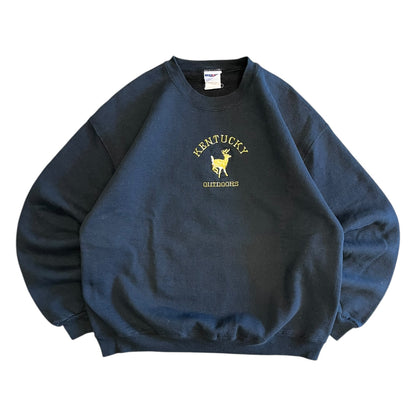 Y2K Kentucky Outdoors Embroidery Sweatshirt
