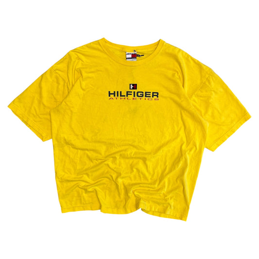 Y2K Yellow Tommy Hilfiger Athletics Tee