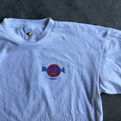 Y2K Hard Rock Cafe Paris French Colors Tee
