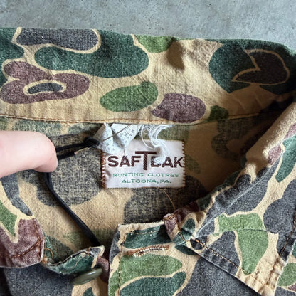 Vintage SafTBak Duck Camo Chore Shirt