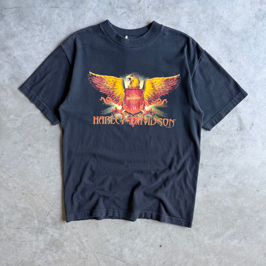 Vintage Harley Davidson Eagle Shield England Just Harley’s Tee