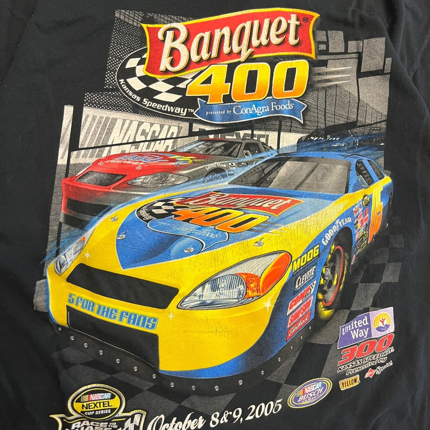 Y2K Kansas Speedway Banquet 400 NASCAR Tee