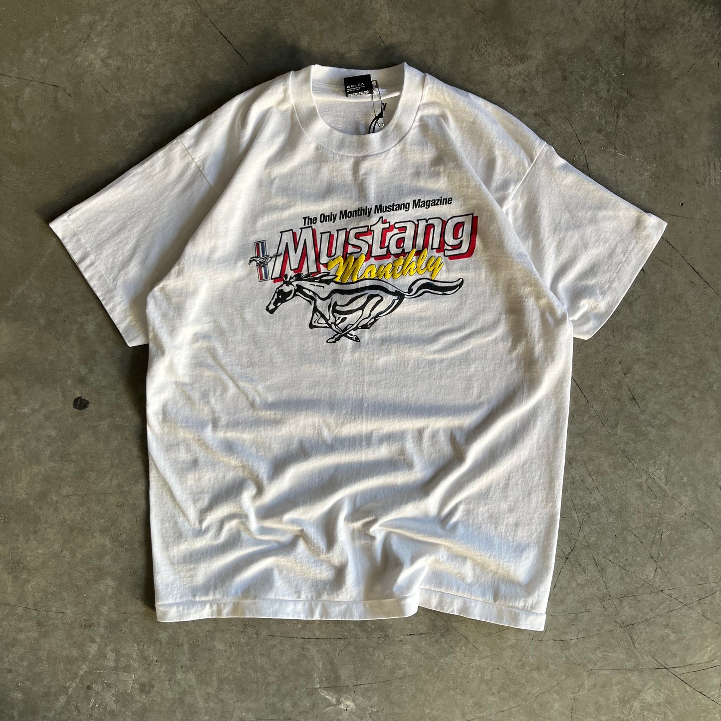 Vintage Monthly Mustang Magazine Tee