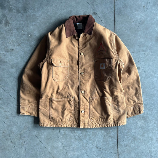 Vintage Carhartt 6BLC Chore Coat w/ Union Embroidery