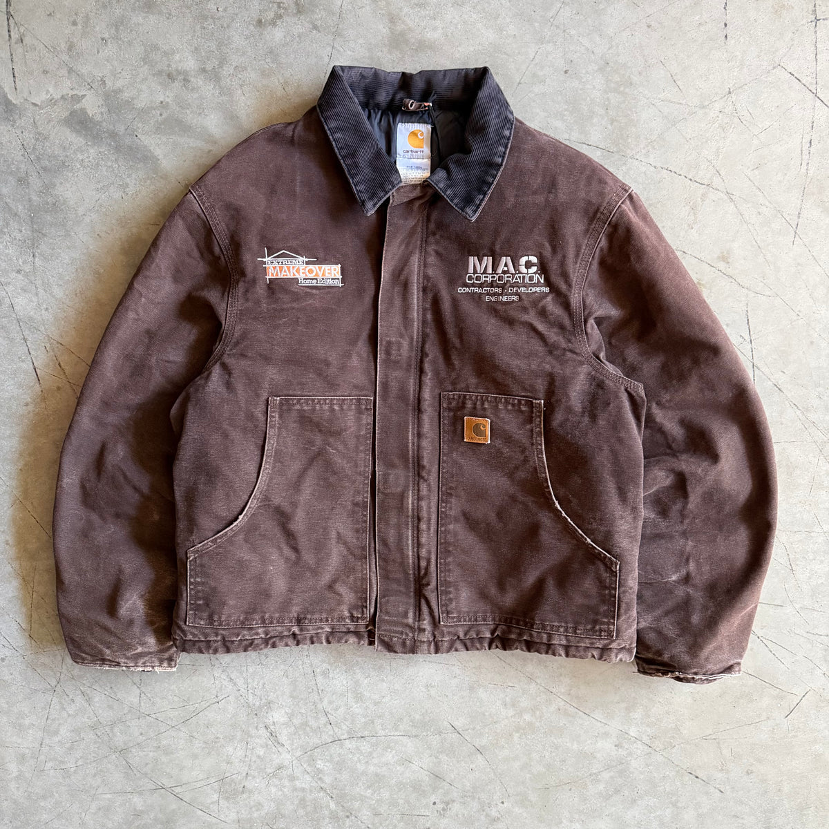 Carhartt ‘J22 DKB’ Dark Brown Extreme Makeover Arctic Jacket