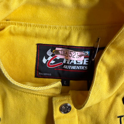 NASCAR JH Designs Yellow M&M Kyle Busch Racing Jacket