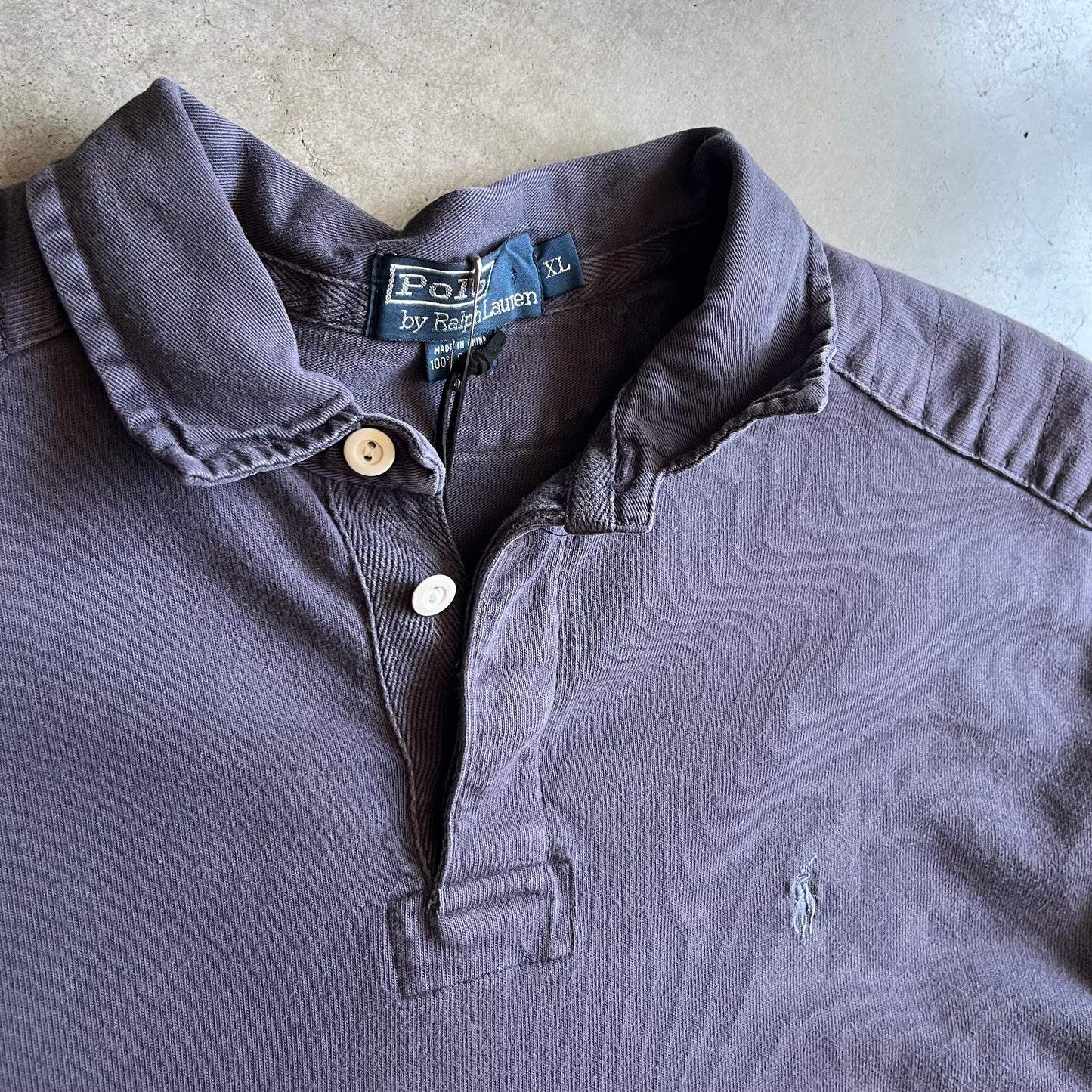 Vintage Polo RL Elbow & Shoulder Padded Quarter Button-Up