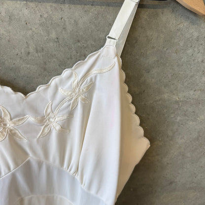 Women’s Vintage White Dainty Slip
