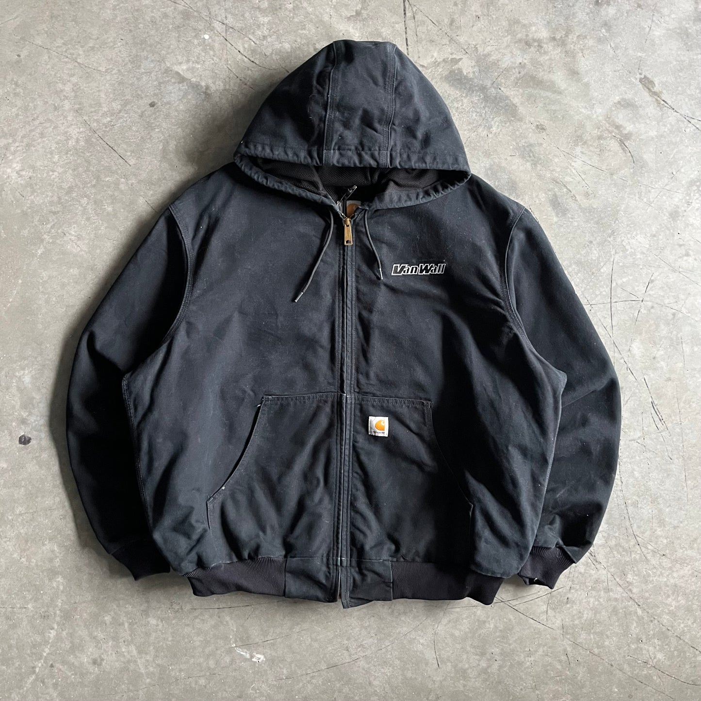 Carhartt ‘J131 BLK’ Black Van Wall Jacket