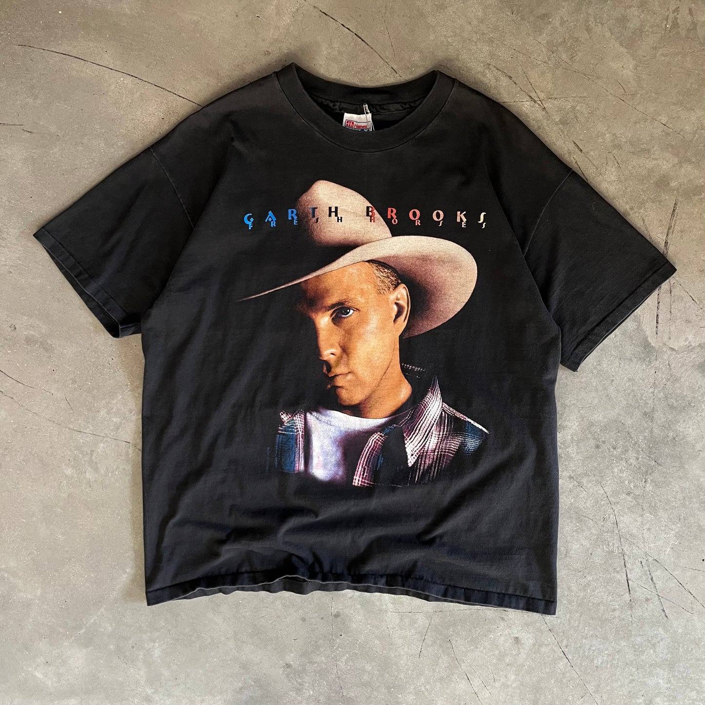 Vintage Garth Brooks Fresh Horses Tee