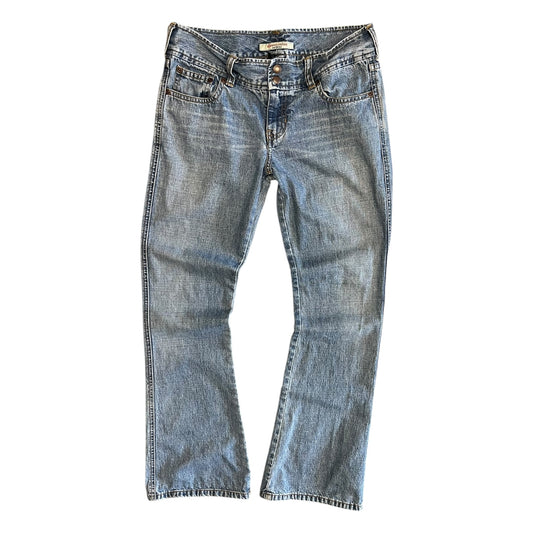 Women’s Y2K Abercrombie Low Rise Flair Light Wash Jeans