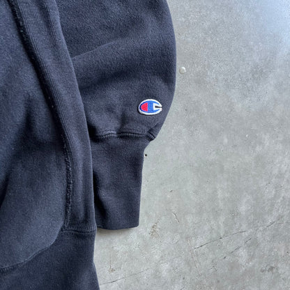 Vintage Black Champion Reverse Weave EAE Sweatshirt