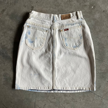 Women’s Vintage Lee White Denim Skirt