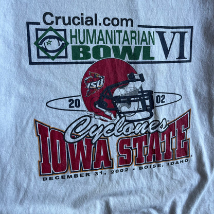 Vintage ‘02 Iowa State Humanitarian Bowl Tee