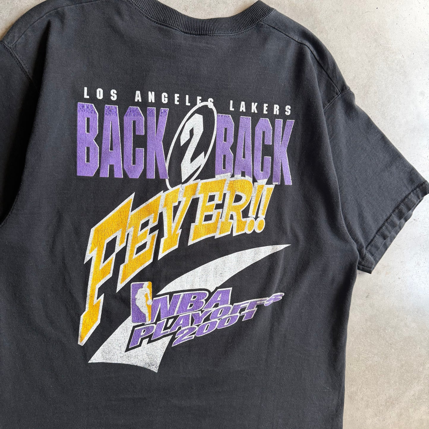 Vintage Los Angeles Lakers Western Conference Champs Kobe Shaq T Shirt