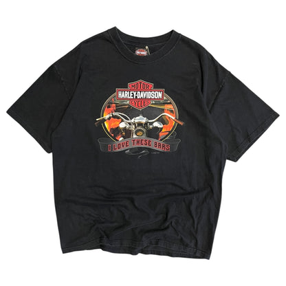 Y2K Harley Davidson “I Love These Bars” Tee