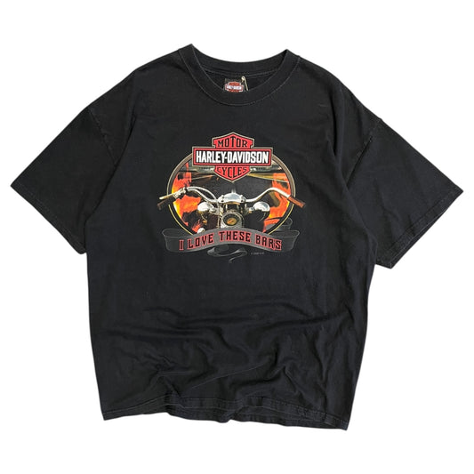 Y2K Harley Davidson “I Love These Bars” Tee