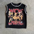 Vintage WCW “Where The Big Boys Play!” Mesh Sleeveless Tee