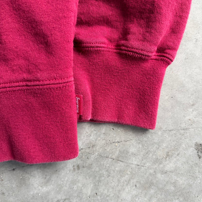 Supreme SS19 Tag Logo Hoodie - Cardinal