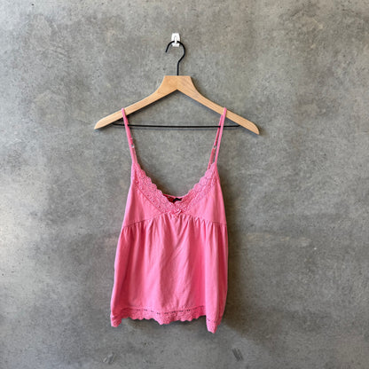 Women’s Y2K Secret Possessions Pink Babydoll Camisole