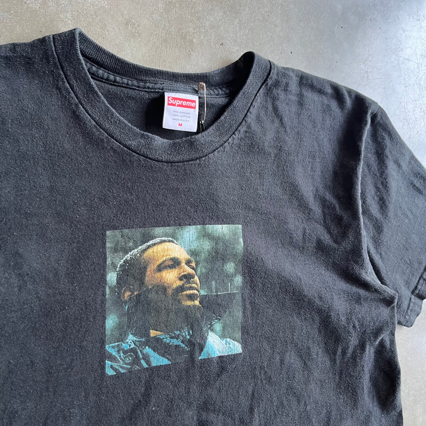 Supreme FW18 Marvin Gaye Tee - Black