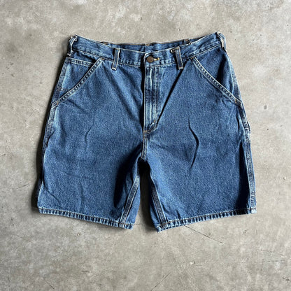 Carhartt B28 DPS Indigo Carpenter Jorts